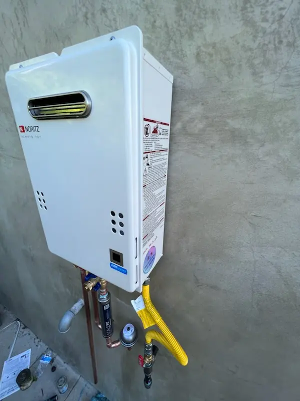 Tankless water heater installation for Columbine Hills homes