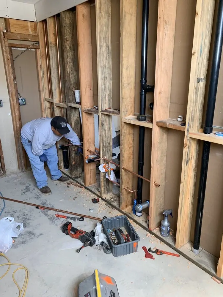 Commercial rough-in plumbing for Gas Line Repair in Columbine Hills